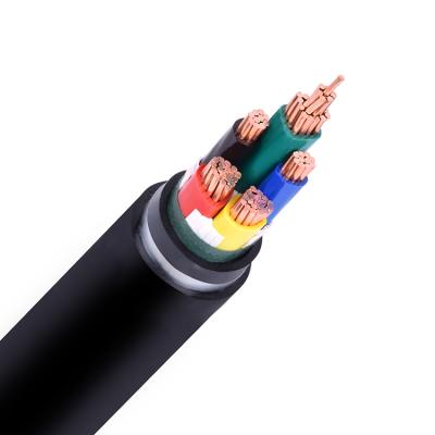 China Industrial 0.6/1KV PVC Insulated NYY 5 Core Copper Cable NYY 5X6MM Underground Cable for sale