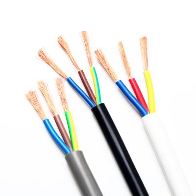 China Multi Core Cable Kabel RVV 1.5MM2 3 Core 2.5MM Electric Heating Flexible Cable for sale