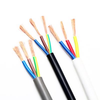 China Flexible Copper Core Heating PVC Insulated Flexible Electrical Wire Cable 3 Core 2.5MM Wire for sale