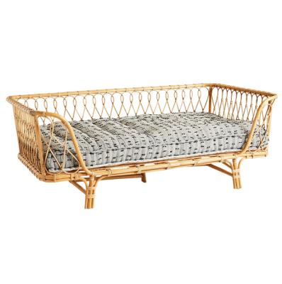 China Modern simple Nordic sofa bed household small rattan family rattan bed for sale