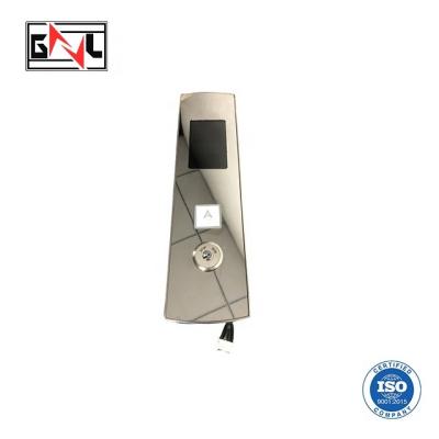 China Industrial Elevator LOP/COP Button Panel Mirrior Elevator LOP with 304SS Arcylic Display for sale