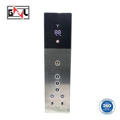 China Modern Hotel 304SS Villa Elevator COP Control Operation Panel Wall Mounted COP LOP for sale