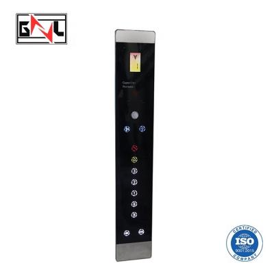 China Modern Arcylic Elevator Villa Home Wall Mounted Glass Elevator LOP Touch Button for sale