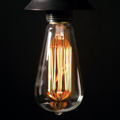 China All kinds of decorations 220V E27 25W edison lamp ST64 squirrel cage bulb vintage nostalgic classic bulbs for sale