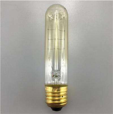 China All Kinds of Decorations 40W E26 Edison Bulbs Antique Vintage Light Bulb T10 110v Tungsten Filament Classic Light Bulb T30 T125 Bulb for sale