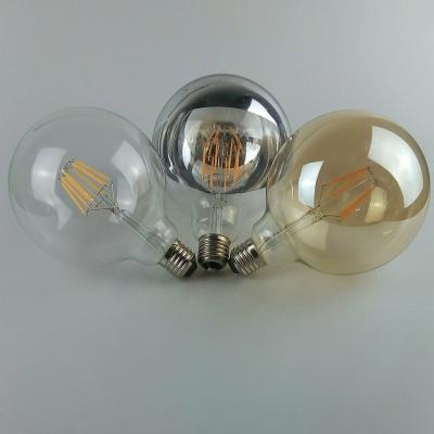 China Edison LED Globe Bulb G125 LED Bulbs E27 4W 6W 8W 220V Vintage Filament Lighting Led Bulb Lamp for sale