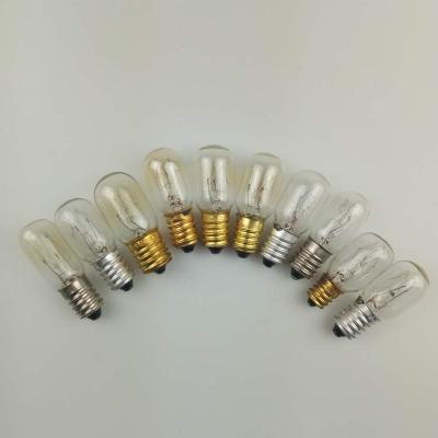 China 220v e14 15w professional miniature incandescent lamp bulbs t20 bulbs salt lamp bulb for sale