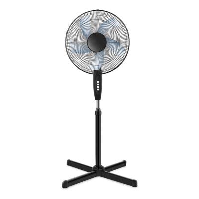 China Customized Height Air Cooling Use Pedestal Fan Electric Home Adjustable Swinging Position Customized for sale