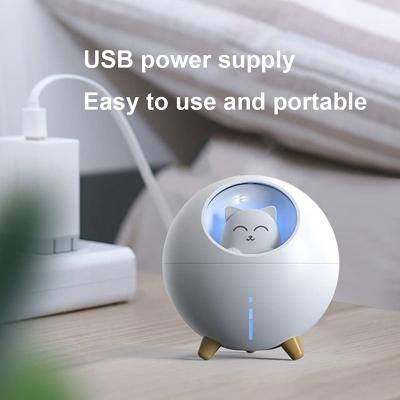 China Car Household Mini Air Humidifier Led Light Portable Humificadordor for sale