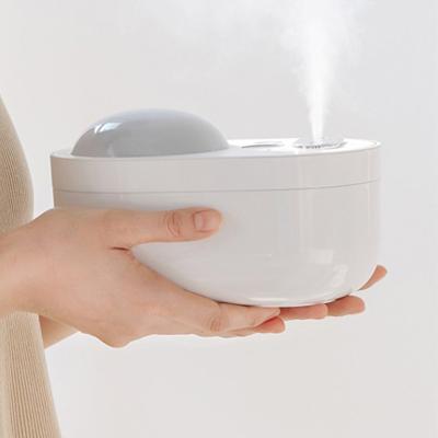 China Rechargeable Car Dual Spray Humidifier Air Humidifier with Star Projector Night Light for sale