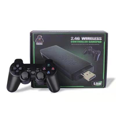 China Classic Retro Support Multi Players TV Video Game Console For Family 2022 Cheap Portable Mini Handheld 10000 In 1 Black With 2 Wireless Controller for sale