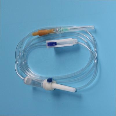 China PP Drip IV Infusion Giving Set With DEHP-Free / Soft Y-site PVC Free Material CE And ISO13485 Approved High Quality for sale