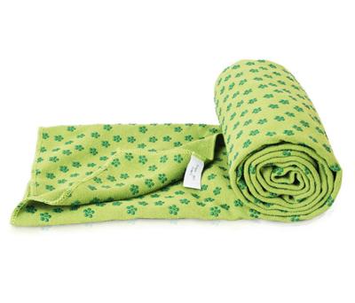 China Wholesale Eco Friendly Non Slip Anti Slip Cloth Towels With Dot Customized Microfiber Yoga Mat Towel for sale