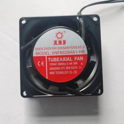 China Hotels Cooling Mini Portable Fans 8025AC110VOil Supporting Axial Portable Fan for Ventilation Confined Space Fan Exhaust Fan for sale