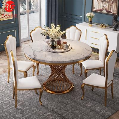 China Adjustable Round Dining Table Wood Round Dining Table (Height) Dining Table Set PG002 for sale