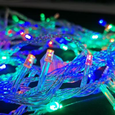 China Indoor Christmas Decoration Color Conversion Light LED String Supplies Christmas Lights for sale