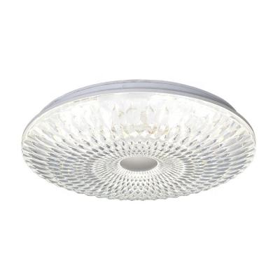 China Modern Bedroom 24w 36w Color Changing Dimmable Remote Control Smart Acrylic Cover Around Led Ceiling Light for sale