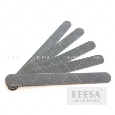 China Salon Manicure Pedicure Nail Beauty Care Black 180/240 Grit Custom Nail File for sale