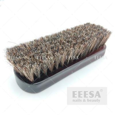 중국 Horse Mane Hair Beech Wood Large Nail Desktop Cleaning Scrubbing Brush 판매용