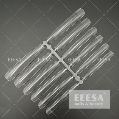 China 7Cm Length Xxxl Clear Extra Super Long Straight Square Coffin Nail Tips zu verkaufen