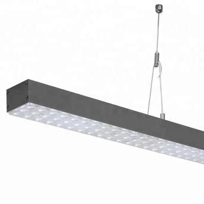 China Linear led light 1700mm 1500mm 1200mm 70w 60w 50w modern suspension desk light for sale