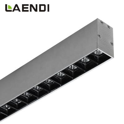 China Warehouse Suspended Dimmable LED Ceiling Light 1.2m 4ft 25w Professional Industrial Linear Led Pendant High Bay Light for sale