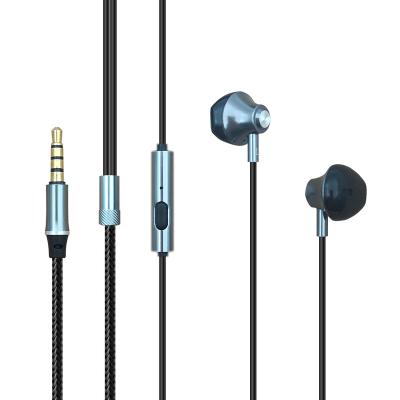 China Wholesale High Quality Cheap Answer 3.5mm Interface Black Shape Wired Earphone for sale