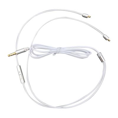 China Response Support Customization 3.5mm Earphone Cable MMCX Braided Cable Earphone for sale