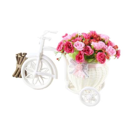 China Wedding Decor Bonsai Flower Artificial Roses As Flower Decoration For Wedding for sale