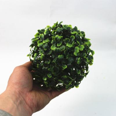 China Decorative Plastic Milan Artificial Grass Ball Decoration For Party Garden Artificial Flower Home Decor for sale