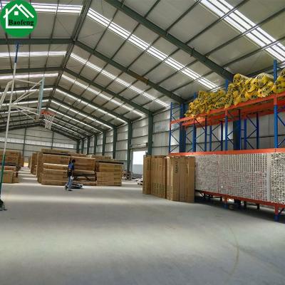 China Steel Workshop Building Materials For Steel Storage Warehouses Prefabricated Factory Building With Low Cost for sale