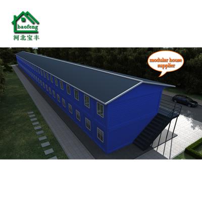 China Customized 20ft Container Modern Container House Student Housing Container Work Dormitory for sale