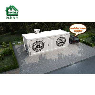 China 20ft Modern Assembled Container House Bathroom Public Toilet for sale