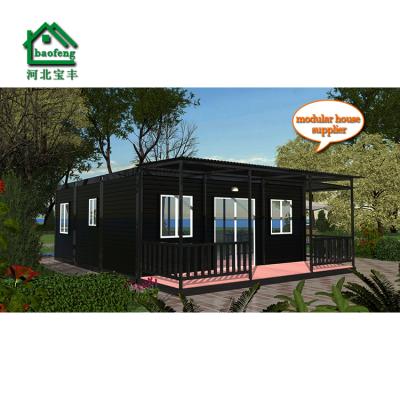 China Modern Modified Shipping Container Home Two Storey Container House Shipping Container Housing Construction for sale