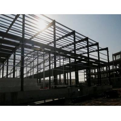 China Steel Fabrication Workshop Steel Warehouse Steel Cast Light Storage Metal Frame for sale