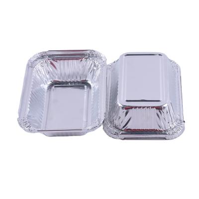 China Eco-friendly food grade aluminum foil container for restaurant takeaway package takeaway food container 260ml factory price for sale