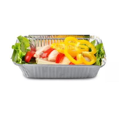 China Food Disposable 700ml Aluminum Foil Food Bowl Aluminum Foil Container for sale