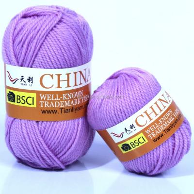 China Viable Yarns of Wool and Polyesters for Hand Knitting Baby Yarn for sale