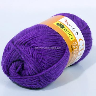 China Anti-pilling 100 Polyester Chunky Yarn For Hand Knitting Crochet Yarn for sale