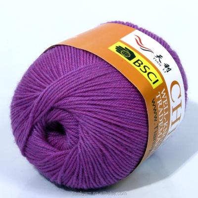 China Anti-pilling wool and acrylic yarn hand knitting yarn cheap yarn for sale