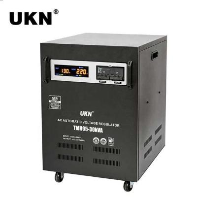 China New Brand Dbw UKN TMH95-30KVA Power Line AC Voltage Regulator Stabilizer 220V High Power for sale