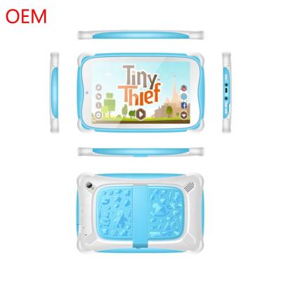 China Tough kids learning flow wifi kid tablet android touch screen 7 inch 10 inch kids tablet for sale