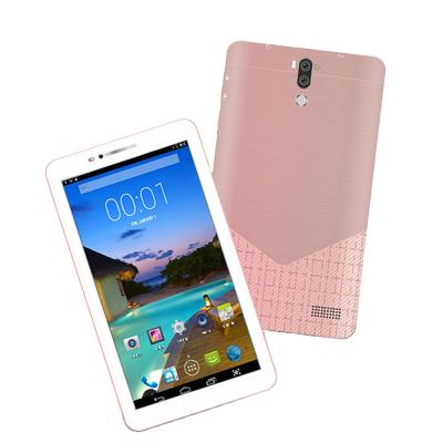 China Cheap Wholesale Hard Touch Screen Android Quad Core WiFi 7 Inch Tablet PC with sim card 3G phone call for sale