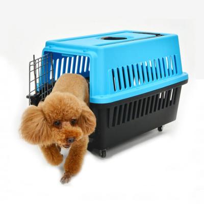 China Breathable With Wheels Amazon Basics One-Door Dog Travel Carrier Pet Cages Carriers And Houses for sale