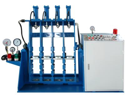 China Medical Hydraulic CO2 Water Gas Cylinder Gas Pressure Testing Machine for sale