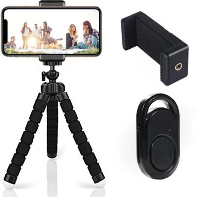 China Portable Adjustable Portable Flexible Radio Video Recording Clip Table Mobile Phone Tripod Universal Remote Holder for sale