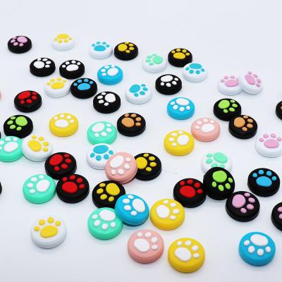 China Protect Your Controller Cute Cat Paw Silicone Protective Joystick 3d Analog Cover Thumb Grip Very Well For Nintendo Switch NS Lite ps4 ps5 xbox one 360 for sale