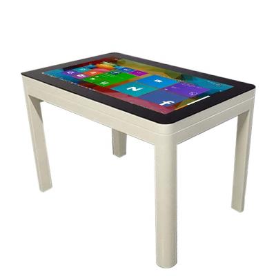 China Touch Screen 43 Inch Restaurant Cafe Interactive Multi Touch Screen Smart Table for sale