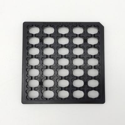 China Standard Size IC Chip Tray 4 Inch ESD Waffle Pack Used  For Electronic Modules And Chips for sale