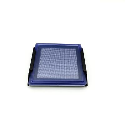 China Reusable Vacuum Release Box With Semi-translucent Lid And Customizable Printed Grid for sale